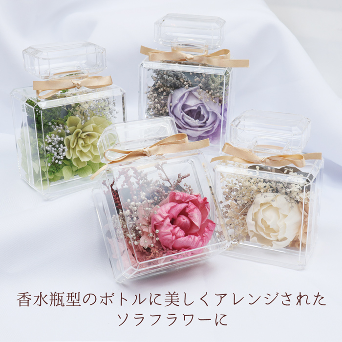 ソラフラワーにメッセージラベルを付けて